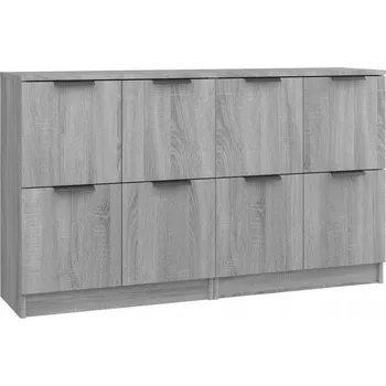 Komoda Minimalistická multifunkční skříňka Šedý dub Sonoma 60x30x70 cm