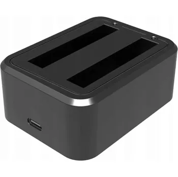 IP kamera Dvoukanálová USB-C nabíječka Puluz pro Insta360 X3
