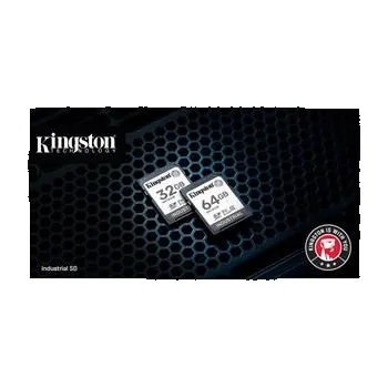 Paměťová karta KINGSTON 32GB SDHC Industrial -40C to 85C C10 UHS-I U3 V30 A1 pSLC
