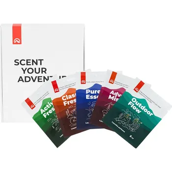 Vzorek parfému Northfinder Kompletní testovací sada 5 vzorků parfémů na praní, clear,