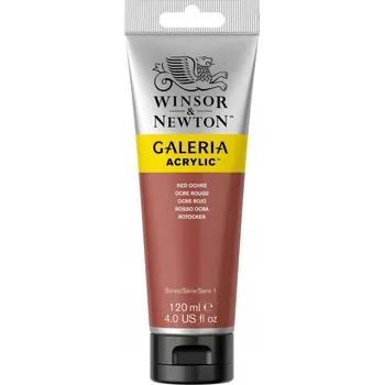 Vodová barva Akrylové barvy Winsor & Newton červená 1 ks 120 ml