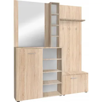 Botník Botník Kondela 150 x 190 x 32 cm dub sonoma