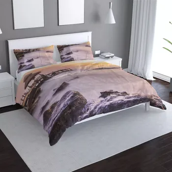 Povlečení Sablio Povlečení Mlha nad mořem - 140x220 / 90x70