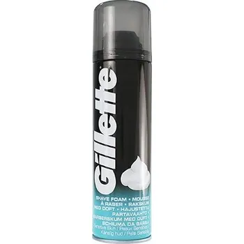 Gillette Sensitive pěna na holení pro citlivou pleť 200 ml