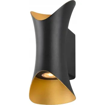 Nástěnné svítidlo Venkovní nástěnné svítidlo SLV černé, integrovaný LED zdroj 7,5 W