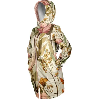 Panel se střihem 52 dámská softshell bunda rozkvetlá poezie