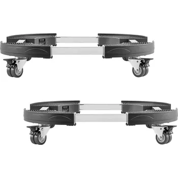 Odpadkový koš Vevor Vozík pod odpadkový koš nastavitelný 15–22.8 in 4 kolečka 440lbs