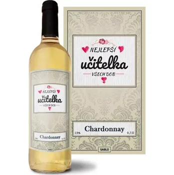 Víno Sablio Bílé víno Nejlepší učitelka všech dob: 0,75 l