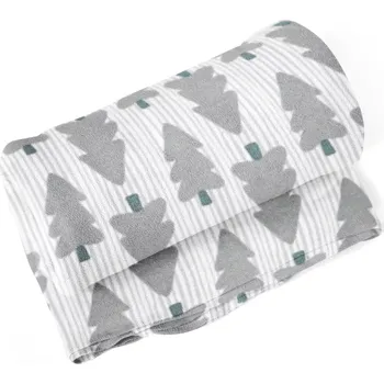 deka Sablio Deka Šedé stromky - 150x120 cm