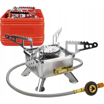 Turistický vařič Skládací turistický plynový vařič s piezo zapalováním