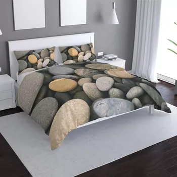 Povlečení Sablio Povlečení Kameny - 140x200 / 90x70