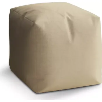 Taburet Sablio Taburet Cube Písková: 40x40x40 cm