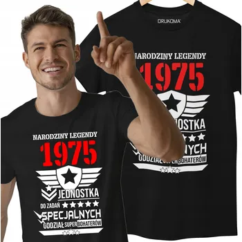 Pánské oblečení Tričko k 50. narozeninám DÁREK K NAROZENINÁM LEGENDY LIBOVOLNÉ DATUM