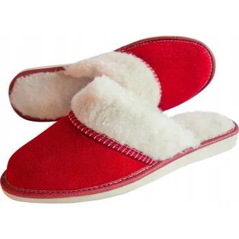 Dámská obuv Teplé Pantofle Vlněné pantofle POLSKÉ 35-41