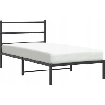Postel Jednolůžková kovová postel GV1 110x190 černá