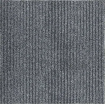 Obraz Jehličkový kobereček s protiskluzovou úpravou šedý 100 x 100 cm 70% PP 30% PES