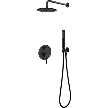 BESCO Podomítkový sprchový set SLIM DECCO/ILLUSION II/VEO Černá BABPDIIICZ