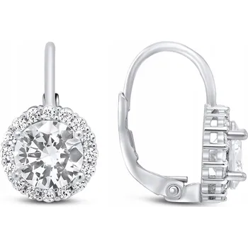 Náušnice Brilio Silver Roztomilé stříbrné náušnice se zirkony EA126W
