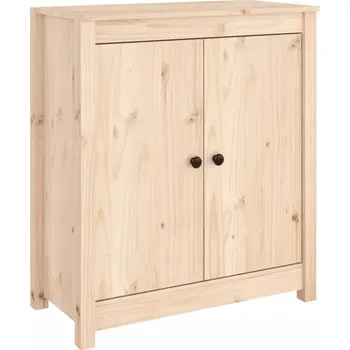 Komoda Boční skříňka z masivního borovicového dřeva 70x35x80 cm