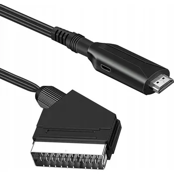 Zabezpečení domácnosti Adaptér / Převodník Euro Scart na HDMI kabel