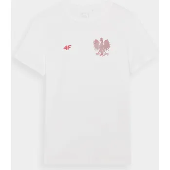 Pánské tričko 4F Pánské Tričko Pánské tričko bílé XL