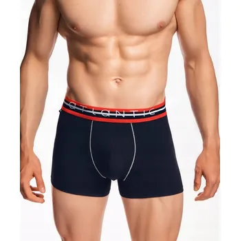 Boxerky ATLANTIC pánské boxerky bavlněné šortky 1163 modré tmavě modré *M