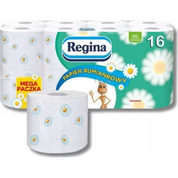 Toaletní papír Papier toaletowy s heřmánkovou vůní Regina, 16 rolí, 3 vrstvy, měkký