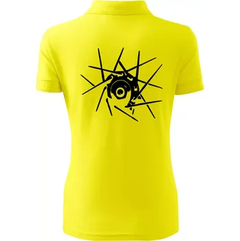 Cyclo výplet - Polokošile dámská Pique Polo - XS ( Citrónová )