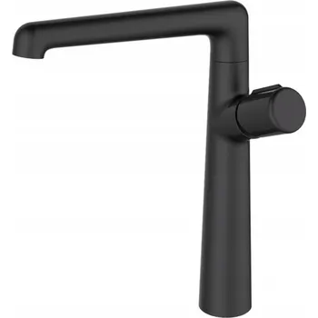 Vodovodní baterie Stojánková umyvadlová baterie Laveo PRETTO, černá