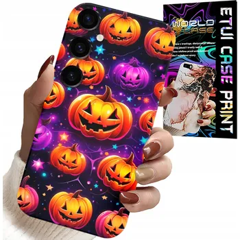 Pouzdro na mobilní telefon POUZDRO PRO SAMSUNG GALAXY A05S - HALLOWEEN, SALEM, STRAŠIDELNÉ DÝNĚ,