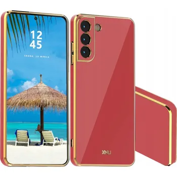 Pouzdro na mobilní telefon Zadní Kryt MBM pro Samsung Galaxy S21 FE červený