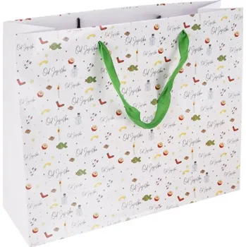 Taška papír dárková Od Ježíška 32x12x26 cm