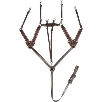 Sport Poprsník HKM pětibodový brown COB