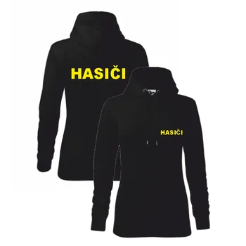 Dámská mikina Černá dámská mikina pro hasiče
