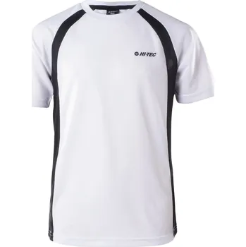 Chlapecké oblečení Dětské Tričko s krátkým rukávem HI-TEC MAVEN JRB M000143869 – Bílá 140