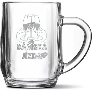 Sklenice Sablio Půllitr Dámská jízda: 0,5