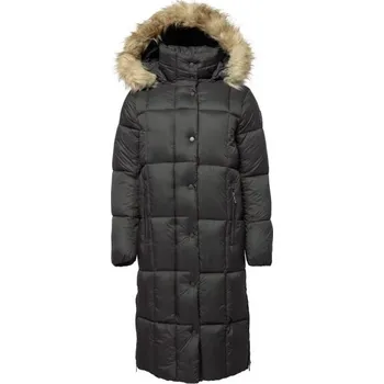 Dámský kabát Dámský zimní kabát TRIMM SILKY 2XL Khaki, Hnědá