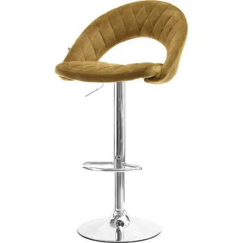 Křeslo Mebel Partner Hamlet (zlatá + černá)