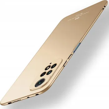 Pouzdro na mobilní telefon Pouzdro MSVII pro Xiaomi Redmi Note 11 Pro 5G, Kryt Zadní Kryt Zlatá Barva