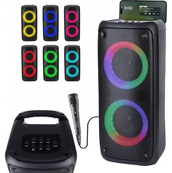 Přenosný reproduktor Lotronic S.A. MS-MAGICSOUND1000 černý 1000 W