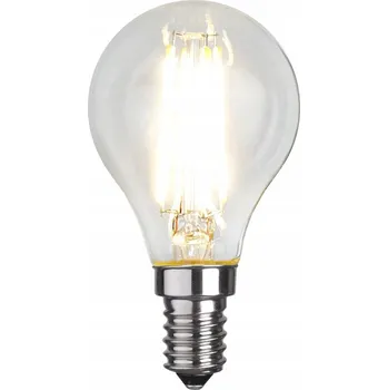 Žárovka LED žárovka E14 4W P45 CLEAR FILAMENT 2700K Teplá bílá