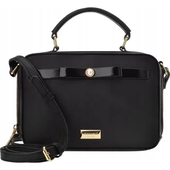 Kabelka Monnari kabelka přes rameno eko kůže černá