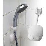 Samolepící držák na sprchu - bílý