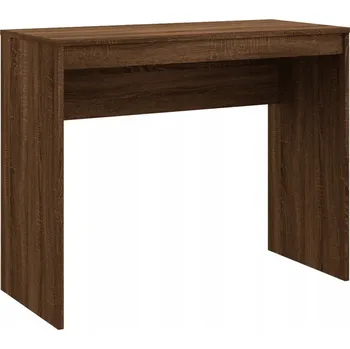 Psací stůl Počítačový stůl z dřevotřísky, hnědý dub, 90x40x72 cm