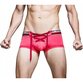 Boxerky Pánské bavlněné boxerky se šňůrkou - XL