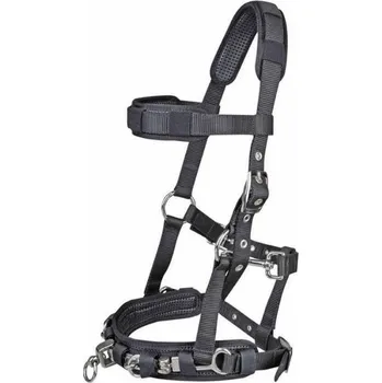 Lonžovací obnosek HKM Nylon black FULL