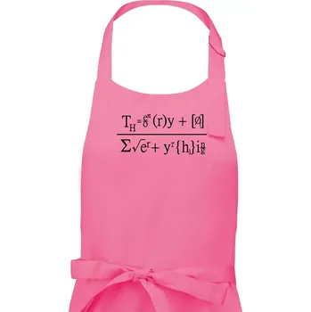 Kuchyňská zástěra Teorie všeho (Theory of Everything) - Pánská zástěra na vaření - Univerzální velikost ( Růžová )