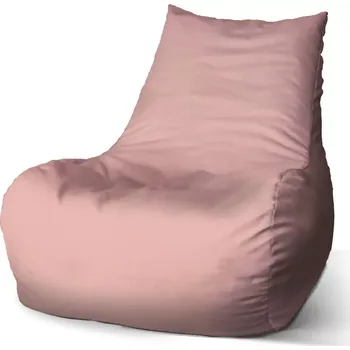 Sedací pytel Sablio Sedací vak Bean Lososová - 100 x 90 x 45 cm