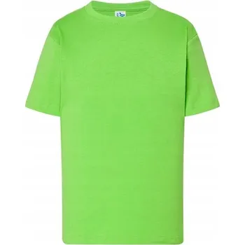Dětská móda Dětské limetkové bavlněné sportovní tričko JHK t-shirt tsrk-150, velikost 140