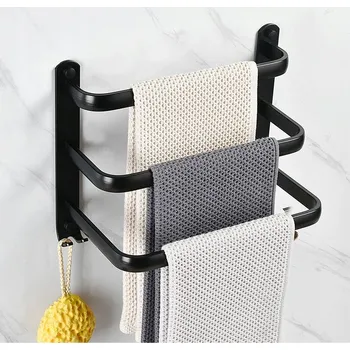 Věšák Volně stojící háček Arhatreya černý